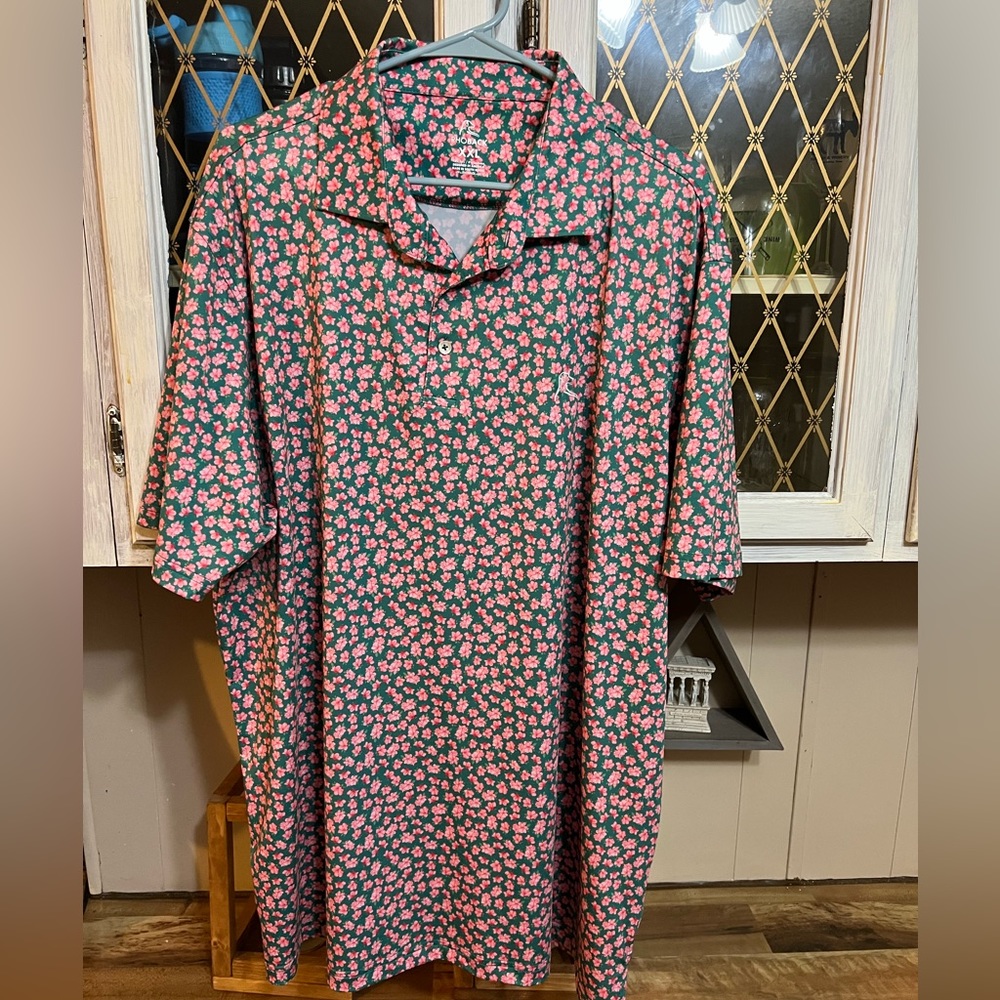 Rhoback “Azaleas 🌺” Polo